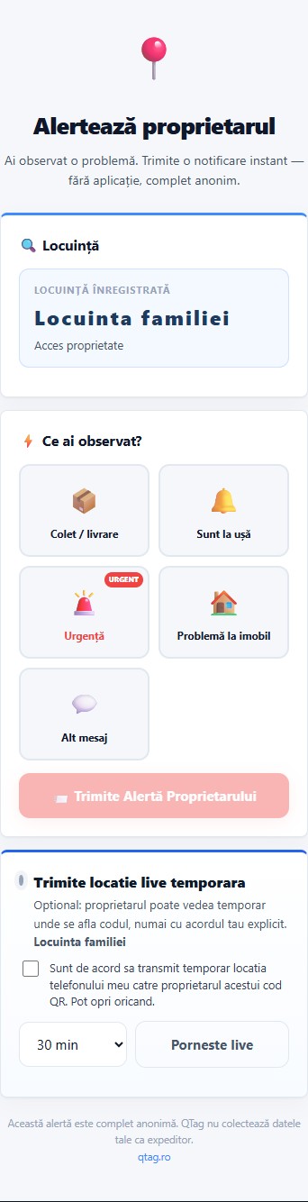 Locuințe & acces — mobil